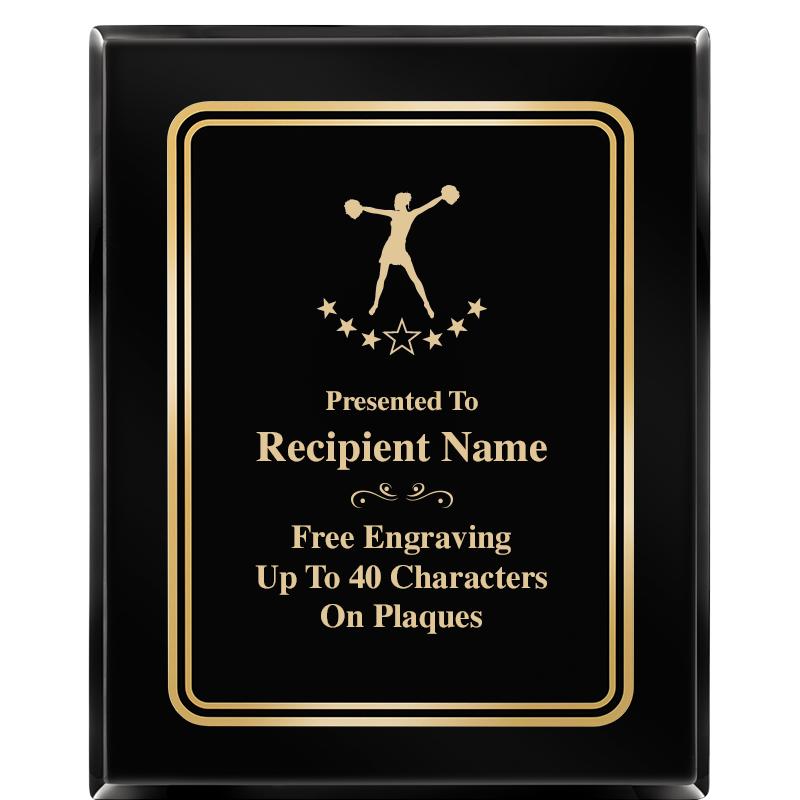 8" X 10" EBONY HERITAGE PLAQUE