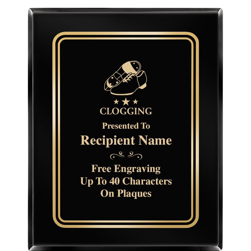 8" X 10" EBONY HERITAGE PLAQUE