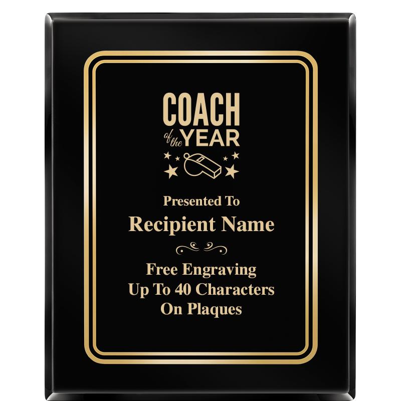 8" X 10" EBONY HERITAGE PLAQUE