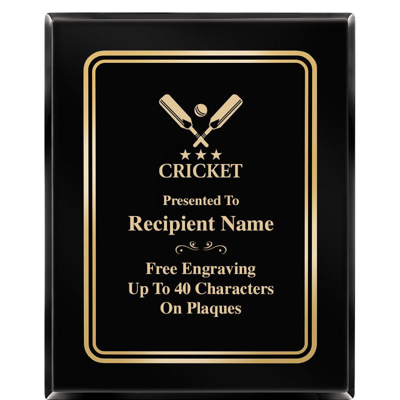 8" X 10" EBONY HERITAGE PLAQUE