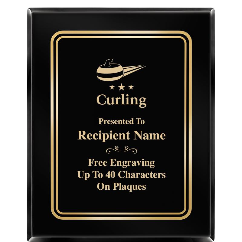 8" X 10" EBONY HERITAGE PLAQUE