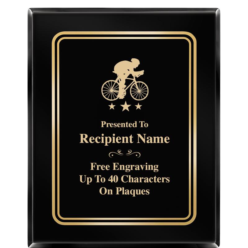 8" X 10" EBONY HERITAGE PLAQUE