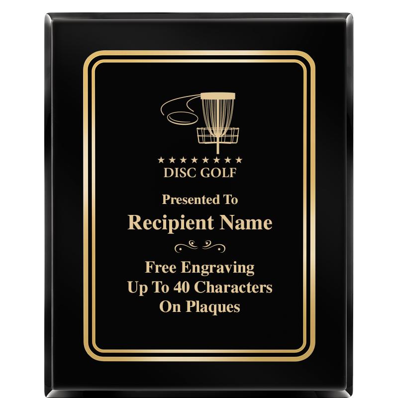 8" X 10" EBONY HERITAGE PLAQUE