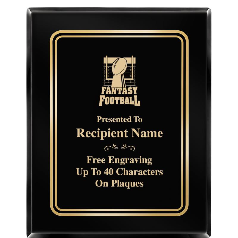 8" X 10" EBONY HERITAGE PLAQUE