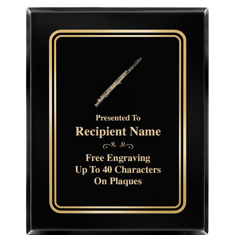 8" X 10" EBONY HERITAGE PLAQUE