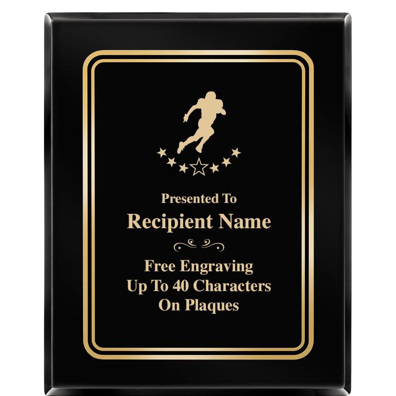 8" X 10" EBONY HERITAGE PLAQUE