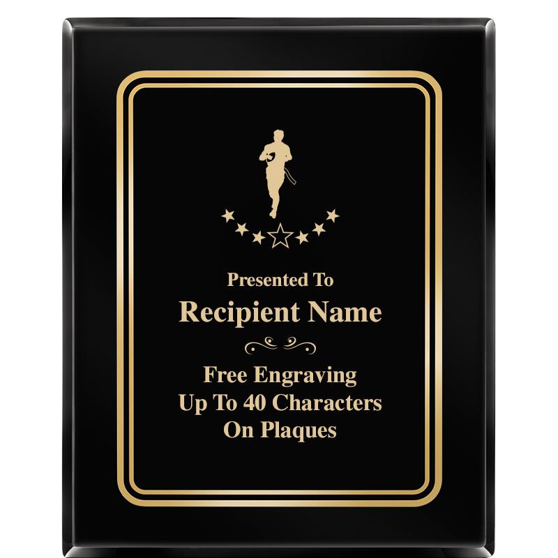 8" X 10" EBONY HERITAGE PLAQUE