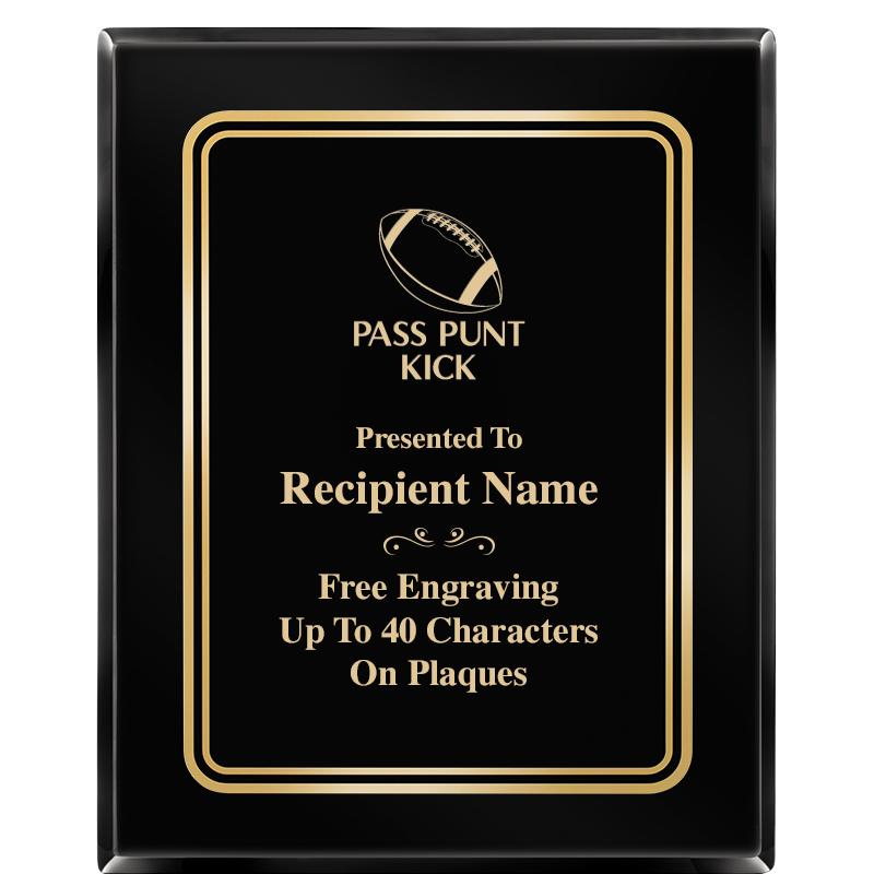 8" X 10" EBONY HERITAGE PLAQUE