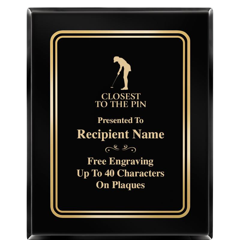 8" X 10" EBONY HERITAGE PLAQUE