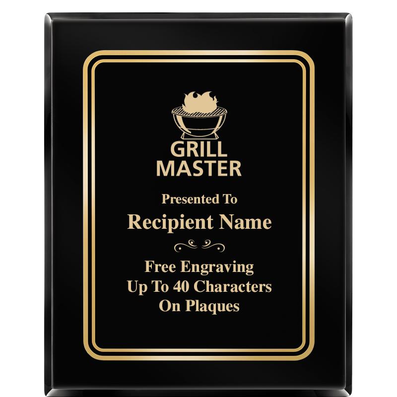 8" X 10" EBONY HERITAGE PLAQUE