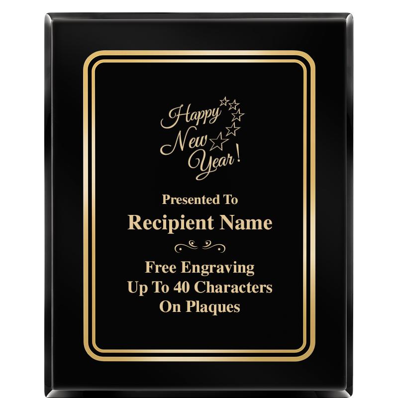 8" X 10" EBONY HERITAGE PLAQUE