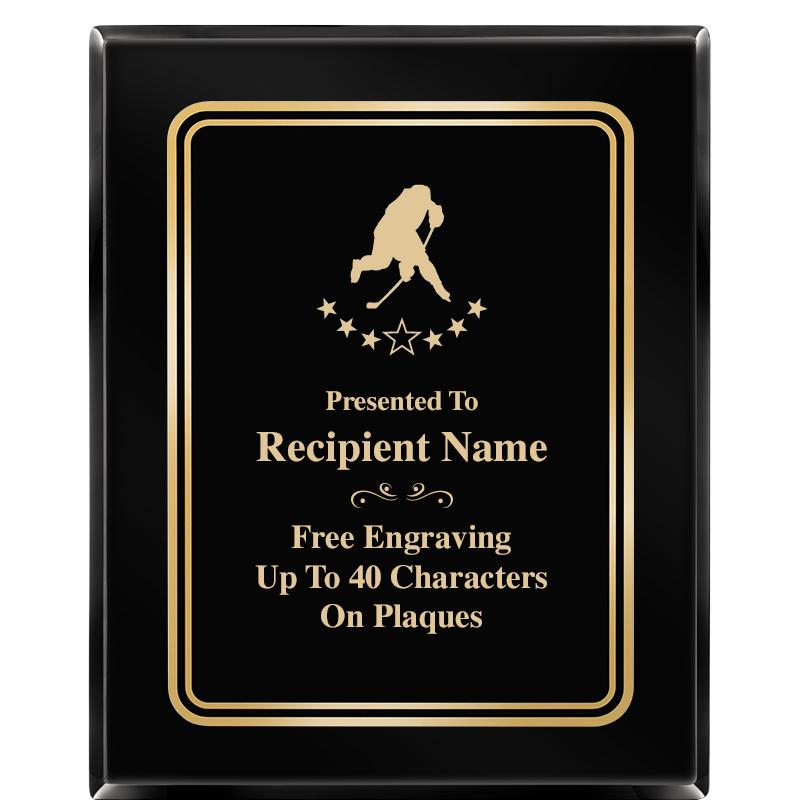 8" X 10" EBONY HERITAGE PLAQUE