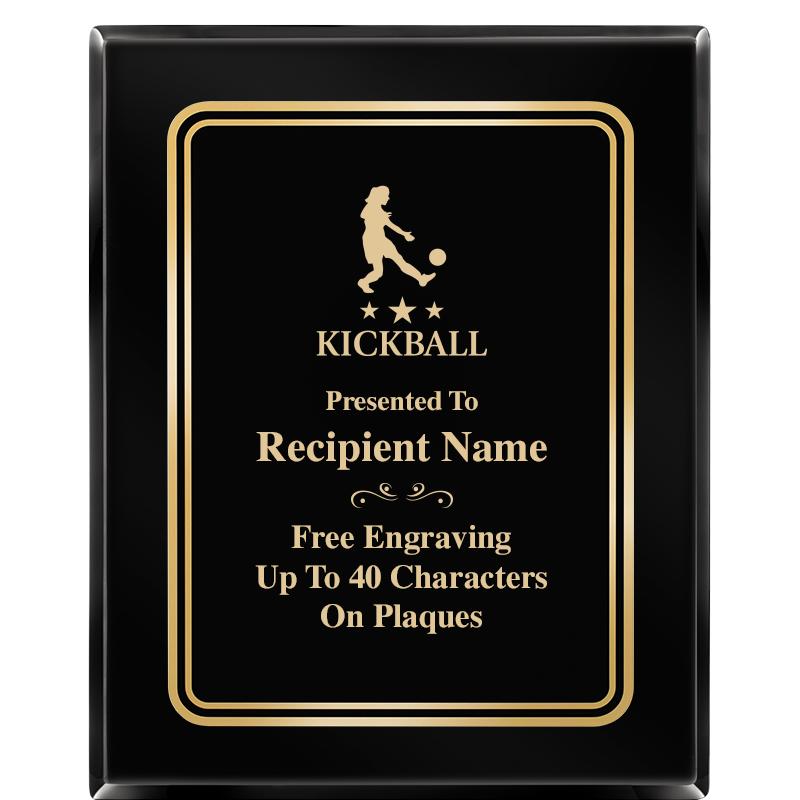 8" X 10" EBONY HERITAGE PLAQUE