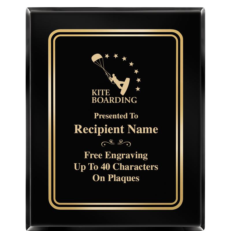 8" X 10" EBONY HERITAGE PLAQUE
