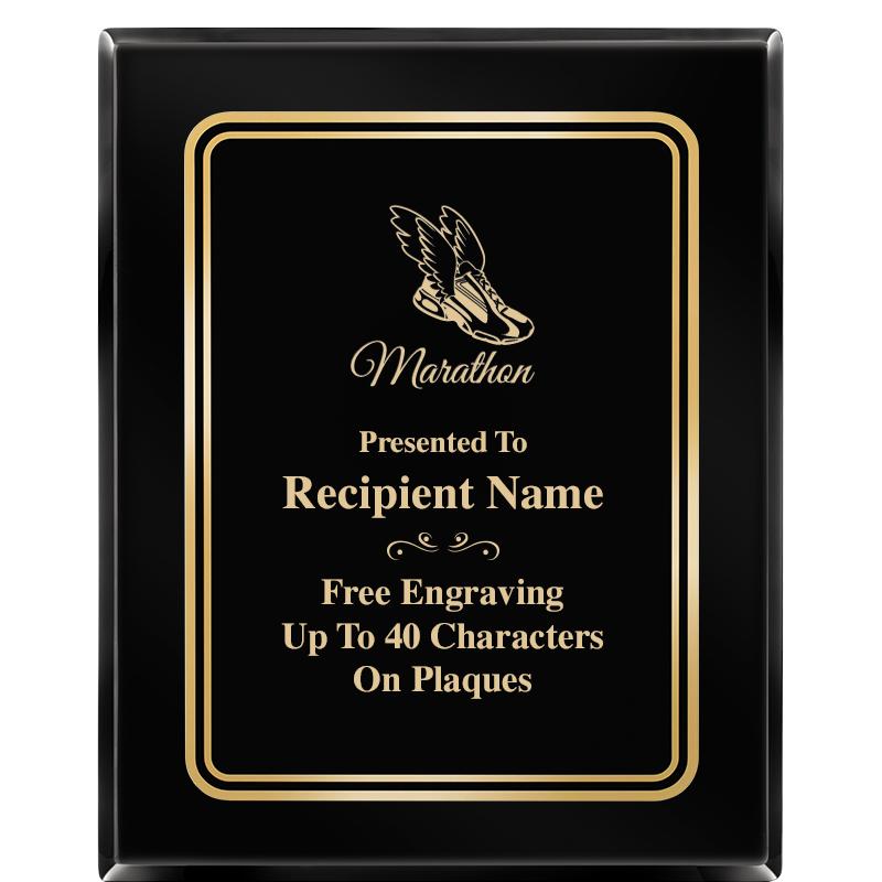 8" X 10" EBONY HERITAGE PLAQUE