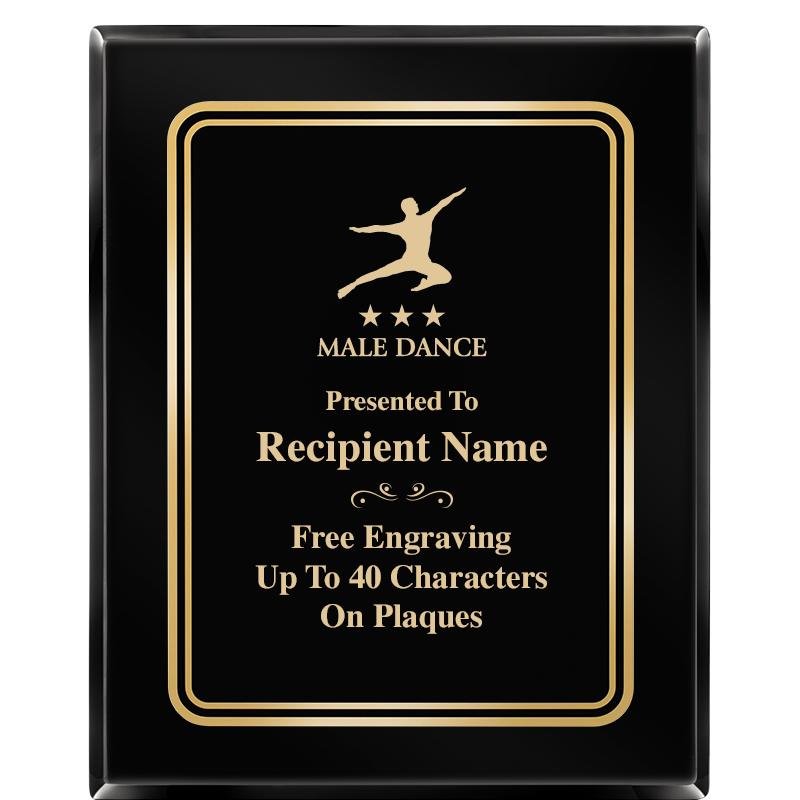 8" X 10" EBONY HERITAGE PLAQUE