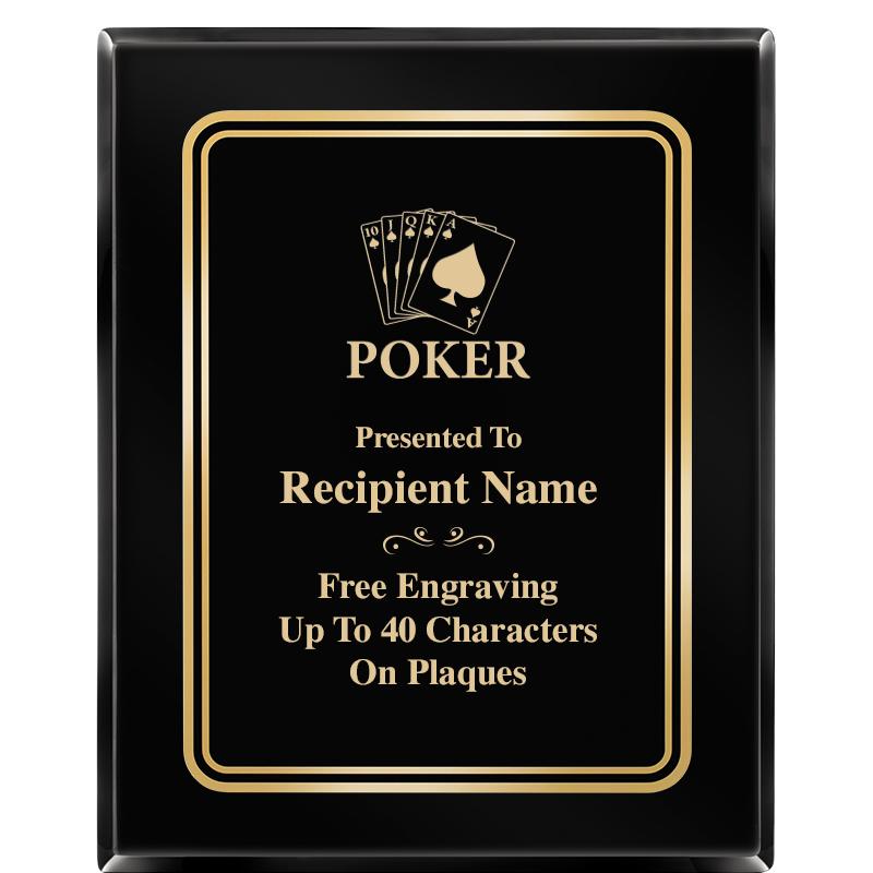 8" X 10" EBONY HERITAGE PLAQUE