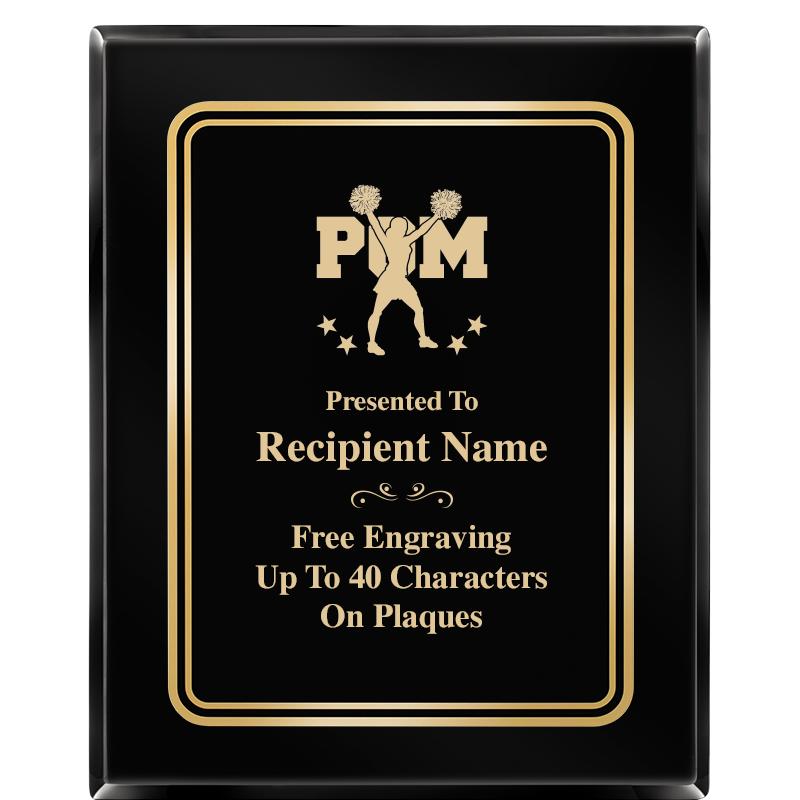 8" X 10" EBONY HERITAGE PLAQUE