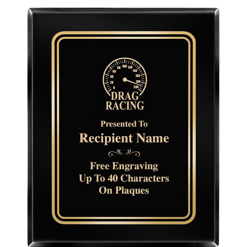 8" X 10" EBONY HERITAGE PLAQUE