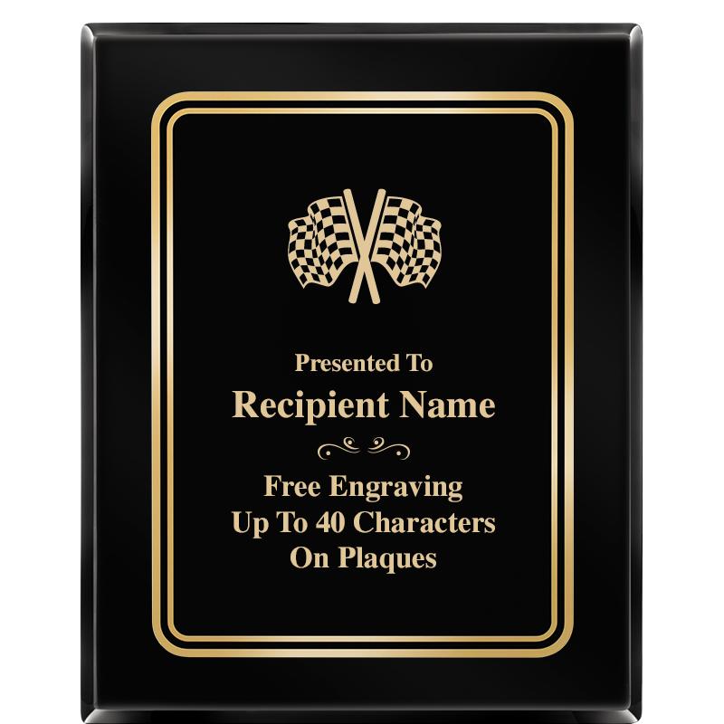 8" X 10" EBONY HERITAGE PLAQUE