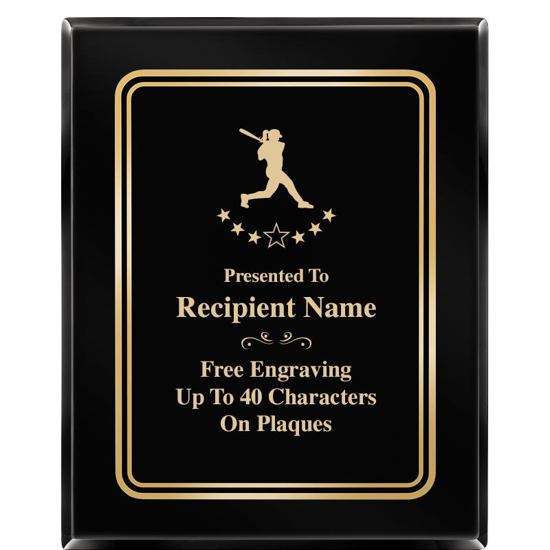 8" X 10" EBONY HERITAGE PLAQUE