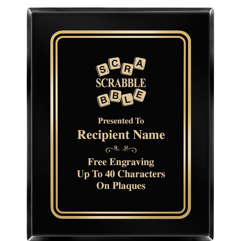 8" X 10" EBONY HERITAGE PLAQUE