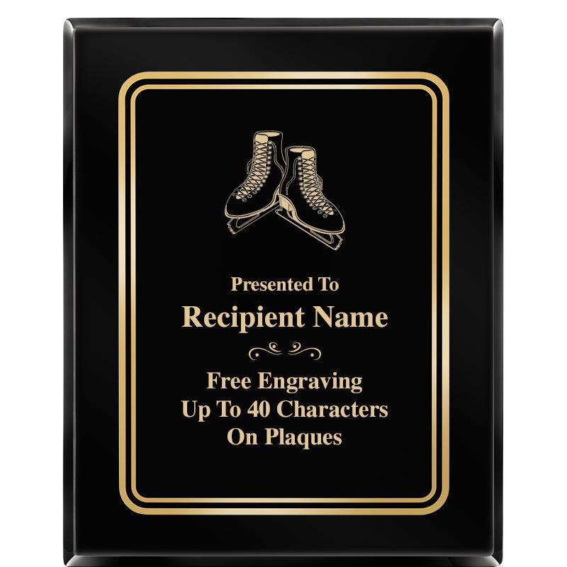 8" X 10" EBONY HERITAGE PLAQUE