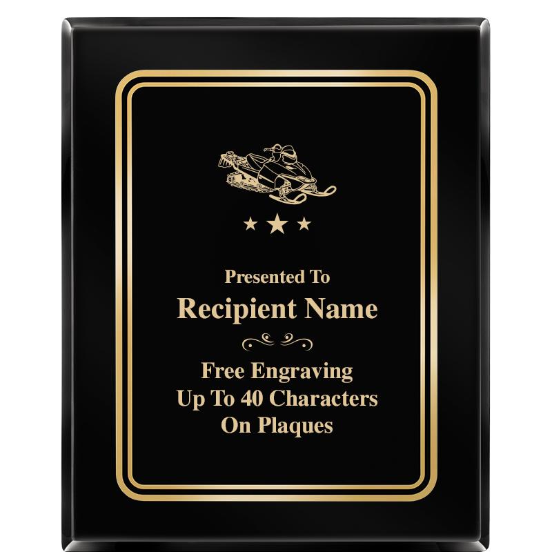 8" X 10" EBONY HERITAGE PLAQUE