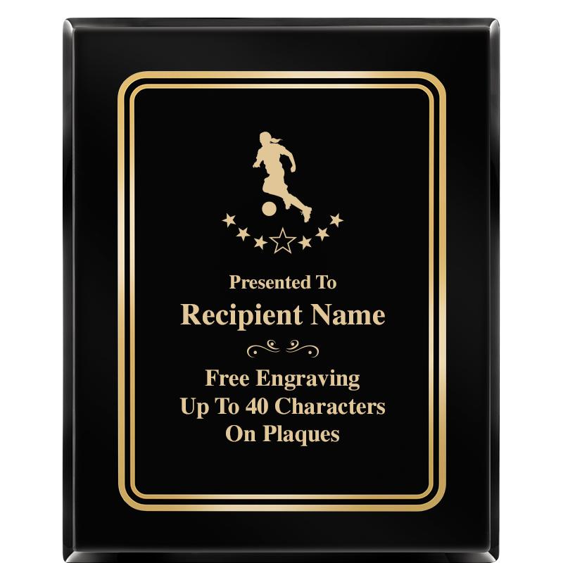 8" X 10" EBONY HERITAGE PLAQUE