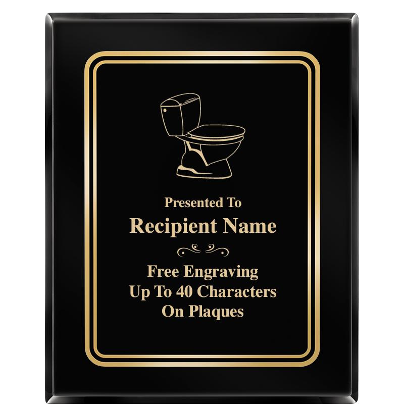 8" X 10" EBONY HERITAGE PLAQUE