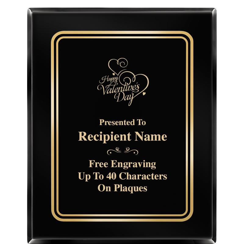 8" X 10" EBONY HERITAGE PLAQUE