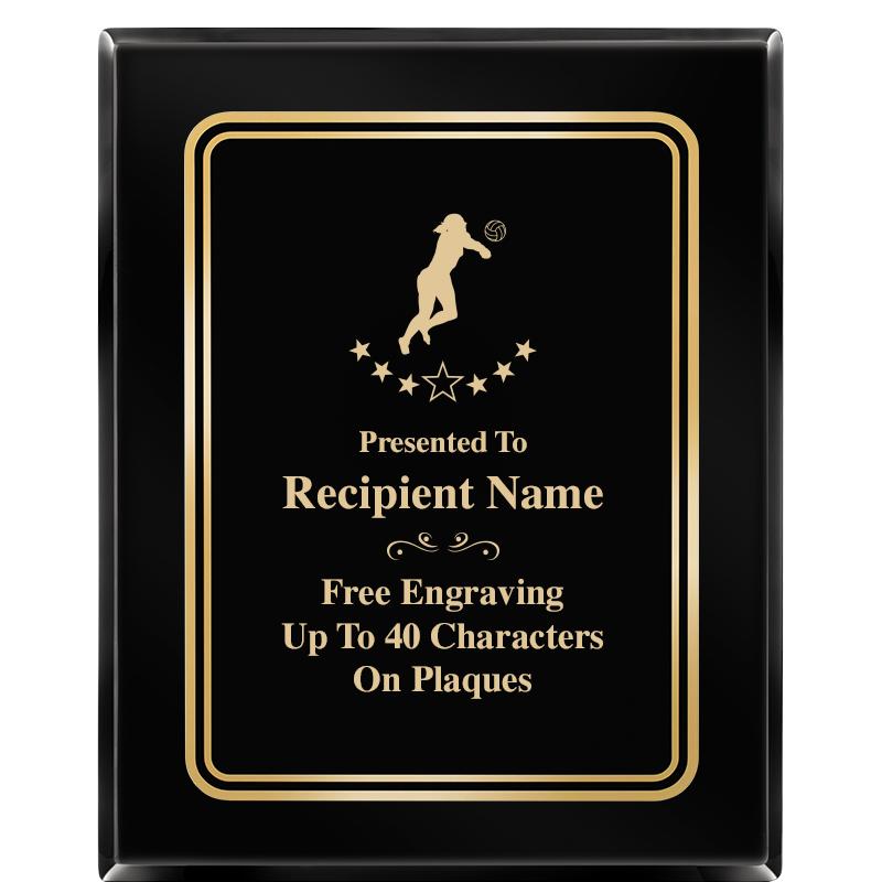 8" X 10" EBONY HERITAGE PLAQUE