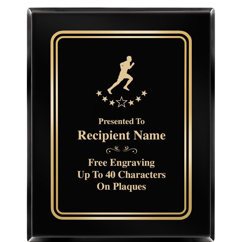 8" X 10" EBONY HERITAGE PLAQUE