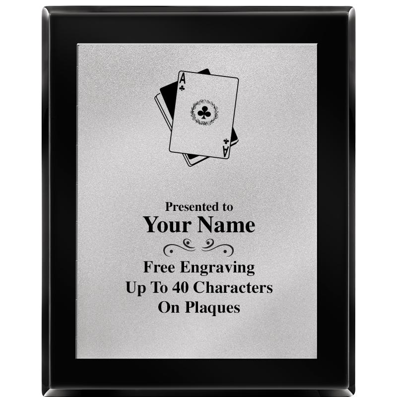 8X10 EB PIANO PLQ MATTE SV PLT