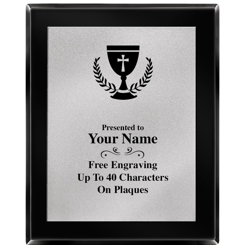 8X10 EB PIANO PLQ MATTE SV PLT