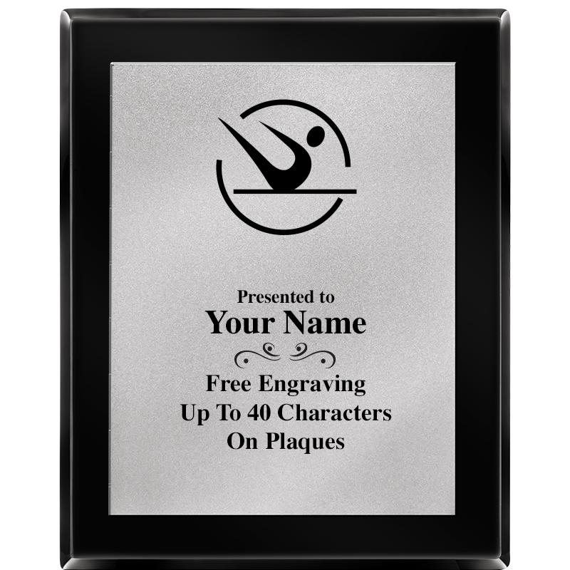 8X10 EB PIANO PLQ MATTE SV PLT