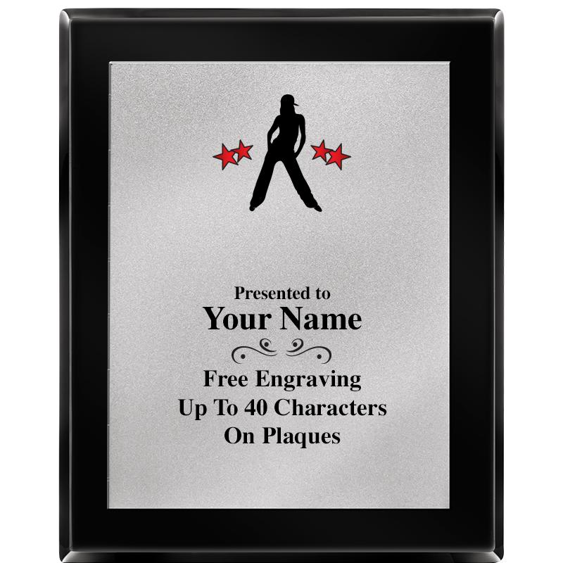 8X10 EB PIANO PLQ MATTE SV PLT