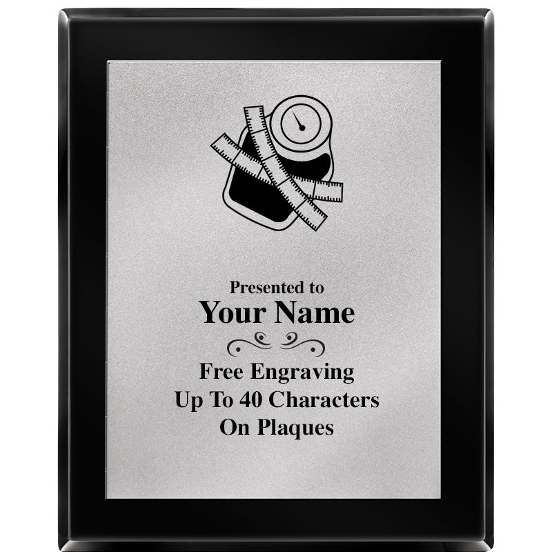 8X10 EB PIANO PLQ MATTE SV PLT