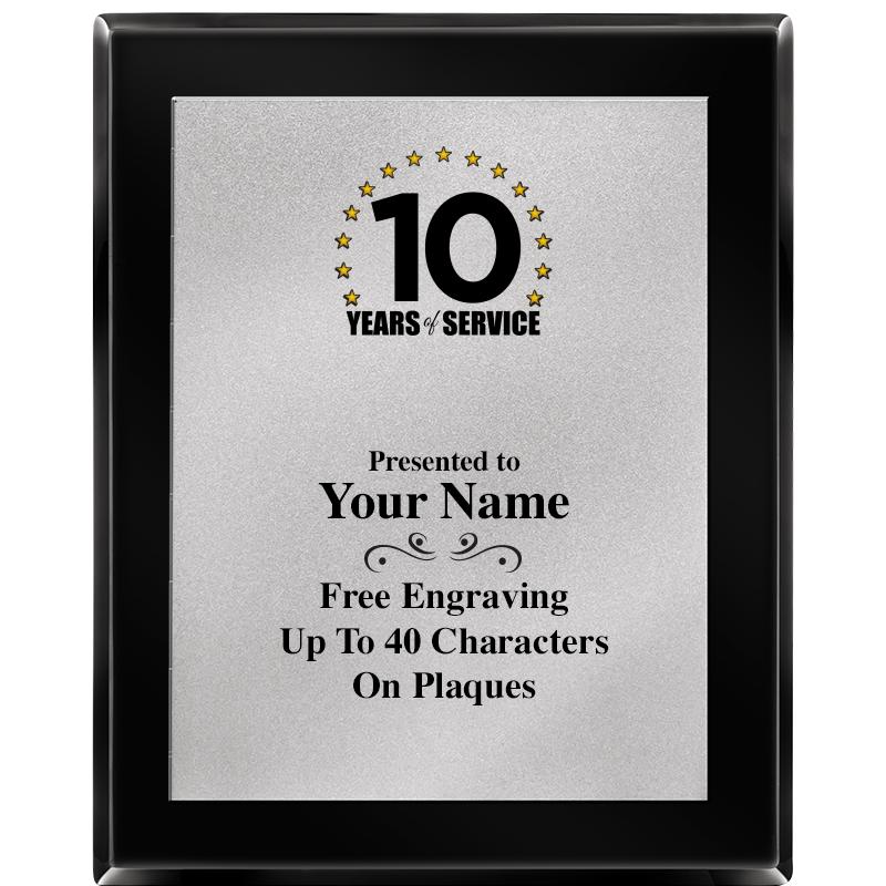 8X10 EB PIANO PLQ MATTE SV PLT