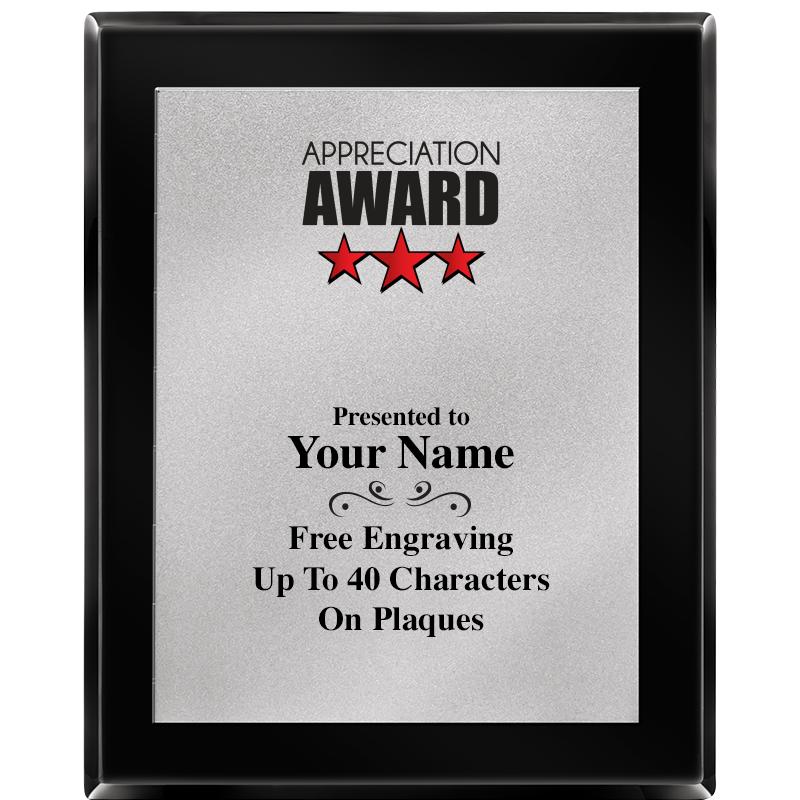 8X10 EB PIANO PLQ MATTE SV PLT