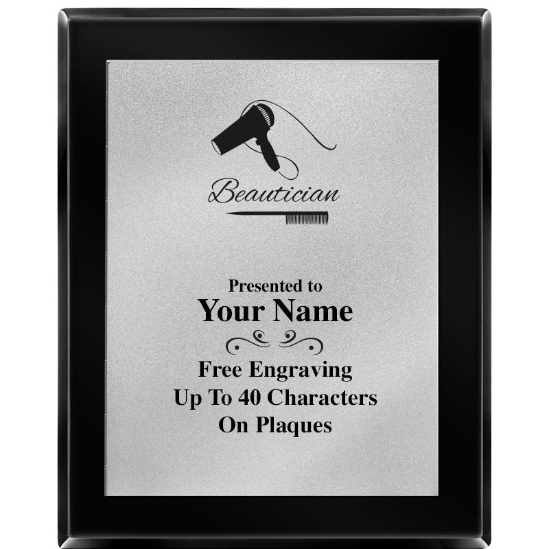 8X10 EB PIANO PLQ MATTE SV PLT