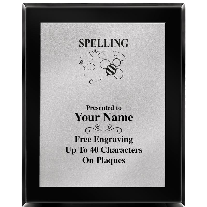 8X10 EB PIANO PLQ MATTE SV PLT