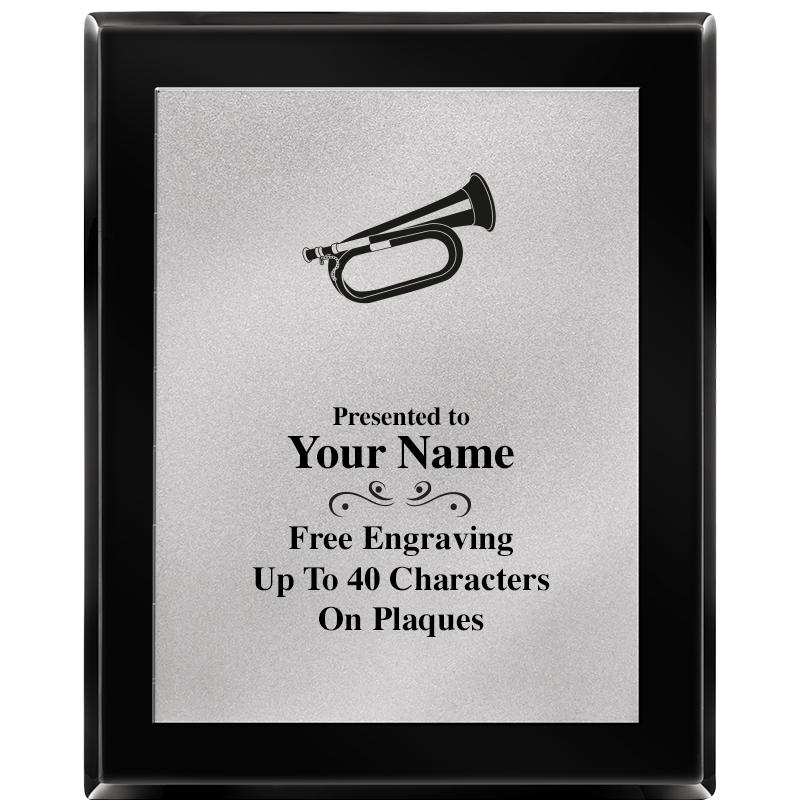 8X10 EB PIANO PLQ MATTE SV PLT