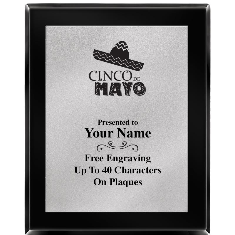 8X10 EB PIANO PLQ MATTE SV PLT