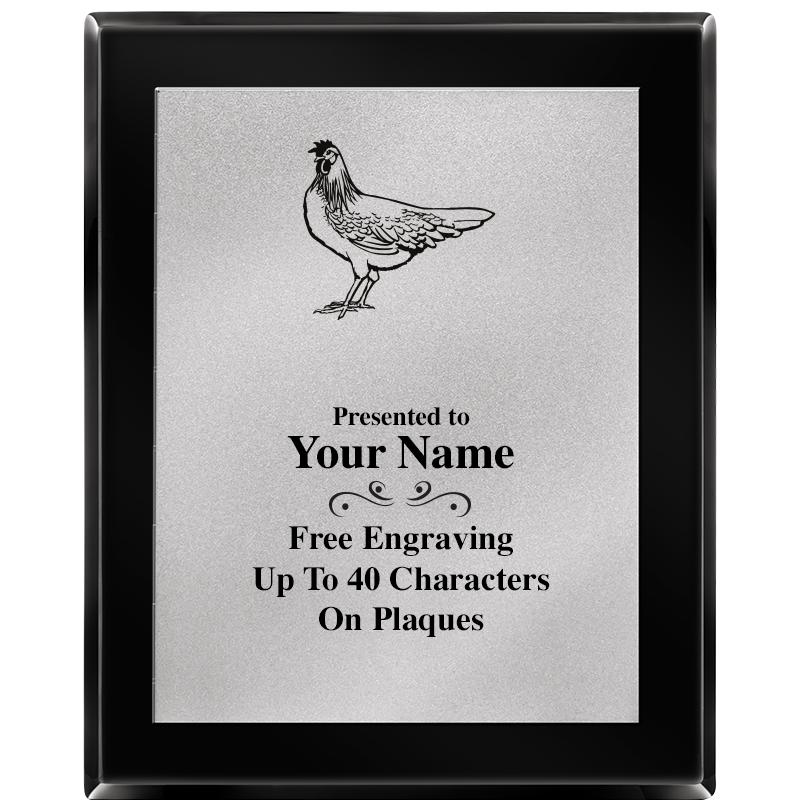 8X10 EB PIANO PLQ MATTE SV PLT