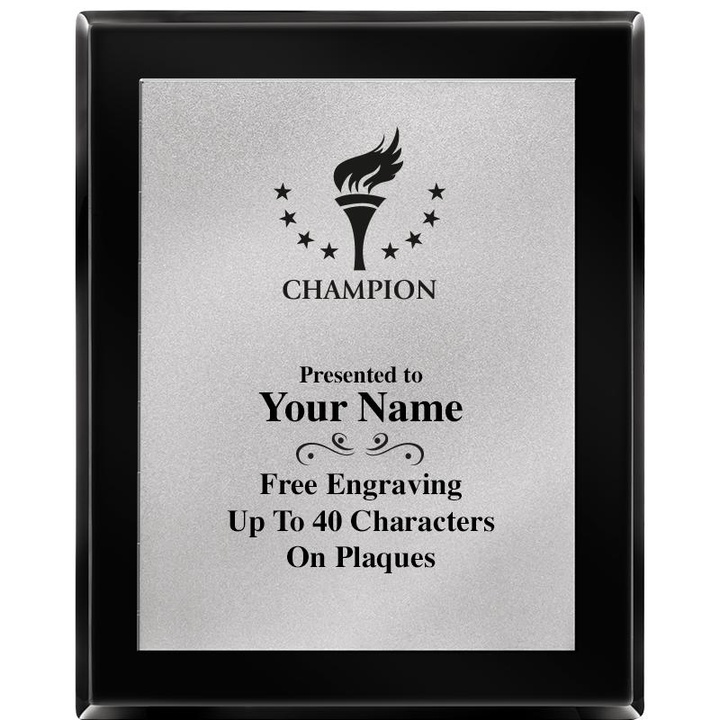 8X10 EB PIANO PLQ MATTE SV PLT