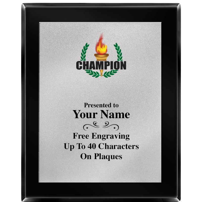 8X10 EB PIANO PLQ MATTE SV PLT