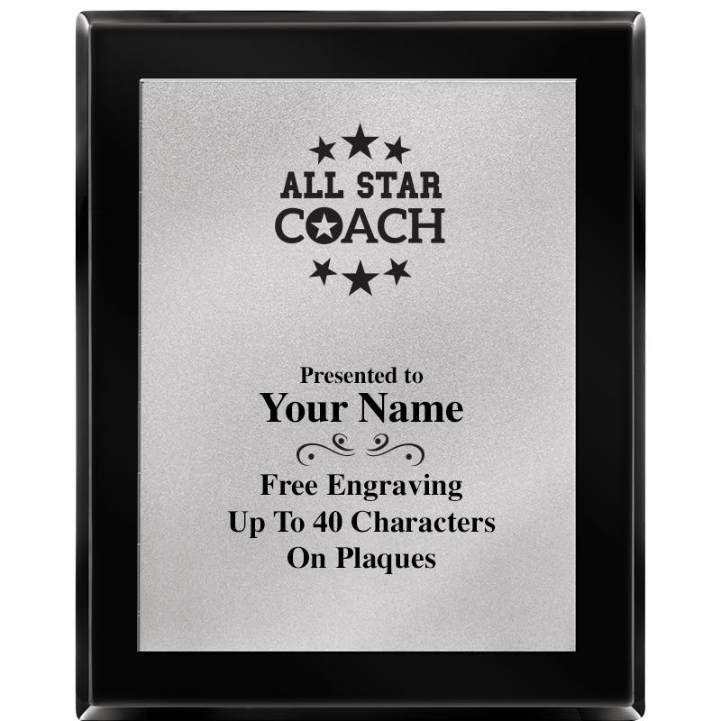 8X10 EB PIANO PLQ MATTE SV PLT