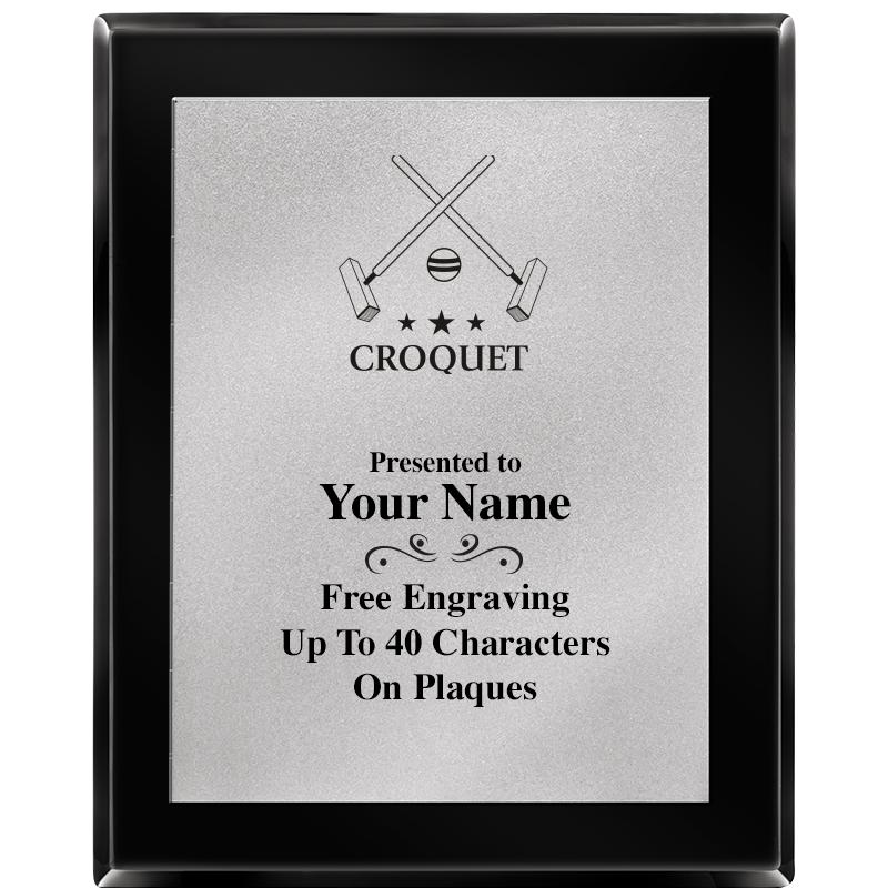 8X10 EB PIANO PLQ MATTE SV PLT