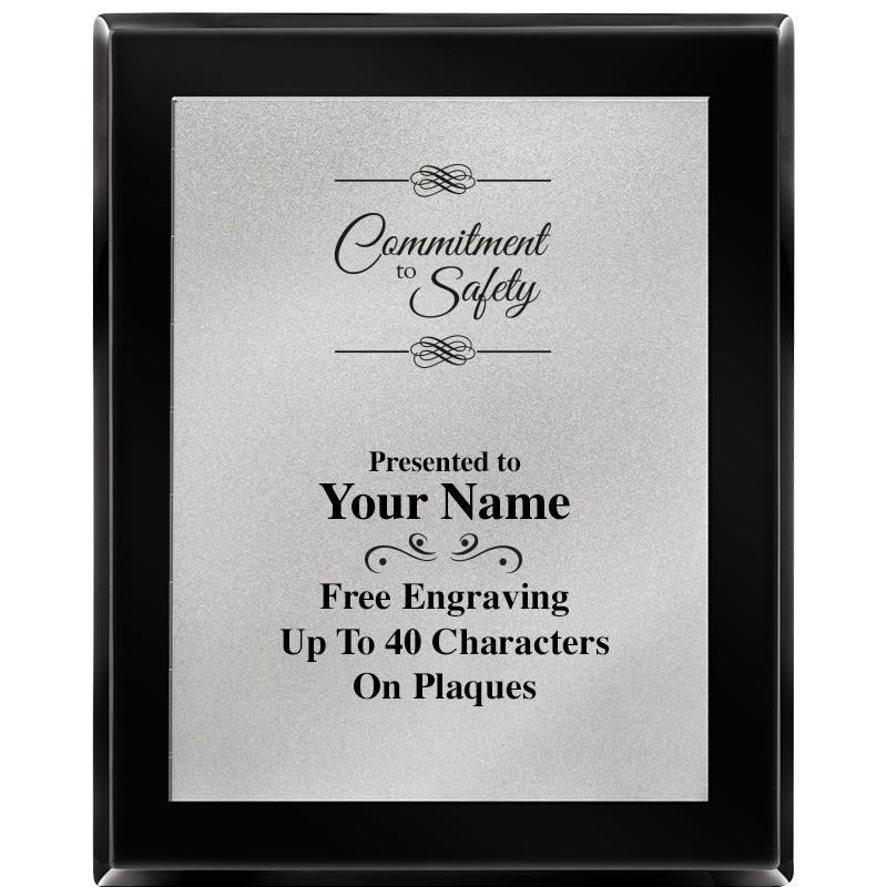 8X10 EB PIANO PLQ MATTE SV PLT